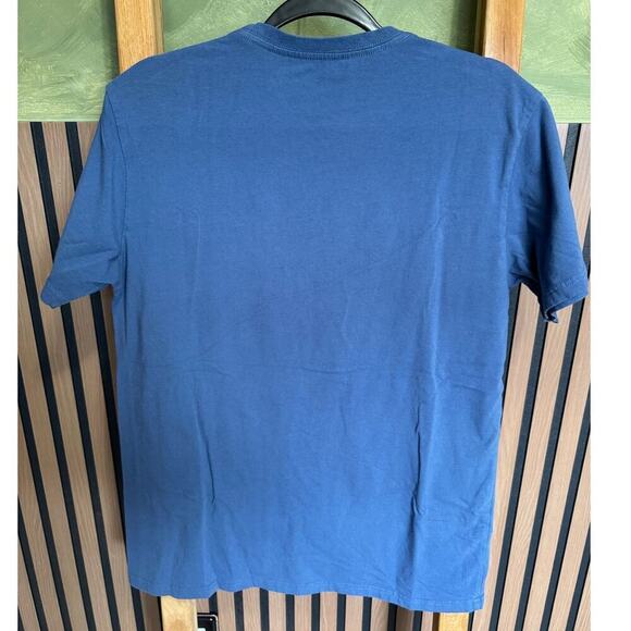 Birddogs Pocket Tee Shirt Short Sleeves Pullover Crewneck Blue Green Size Large - Picture 3 of 7